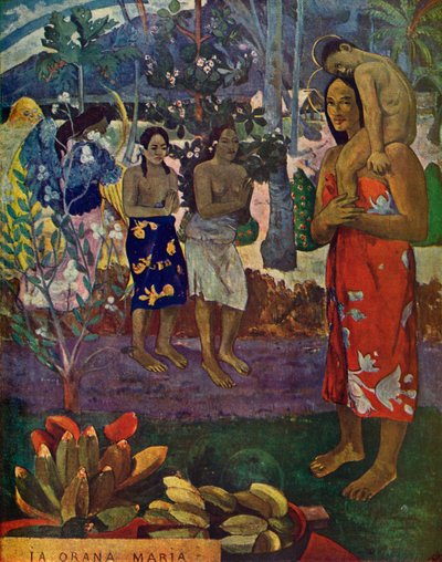 Te saludamos, María, 1936 de Paul Gauguin