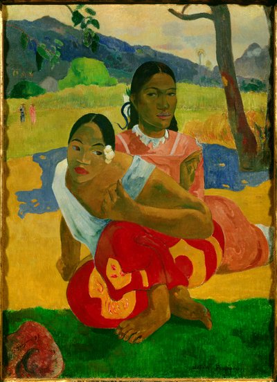 ¿Cuándo te casas? (Nafea faa ipoipo) de Paul Gauguin