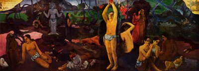 ¿De dónde venimos? ¿Qué somos? ¿A dónde vamos?, 1936 de Paul Gauguin