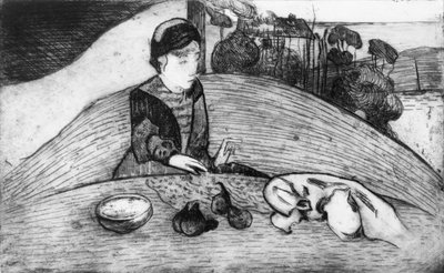 Mujer con higos, 1894 de Paul Gauguin