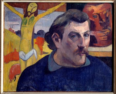 Cristo amarillo autorretrato de Paul Gauguin