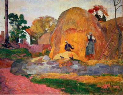 Pajares Amarillos o Cosecha Dorada de Paul Gauguin