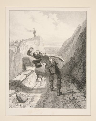 El camino hundido de Paul Gavarni