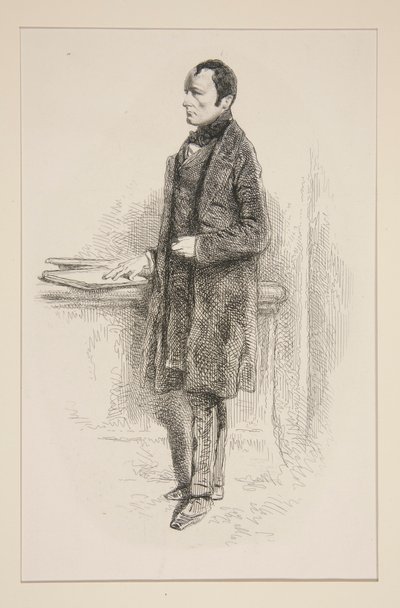 (PAUL DELAROCHE.) de Paul Gavarni