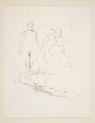(EN LA PLAYA.) de Paul Gavarni