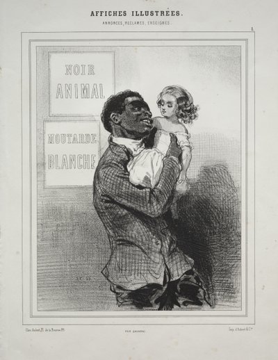 Affiches Illustrées de Paul Gavarni