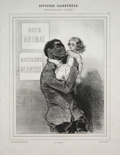 Affiches Illustrées de Paul Gavarni