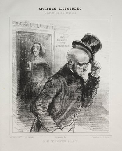 Affiches Illustrées de Paul Gavarni