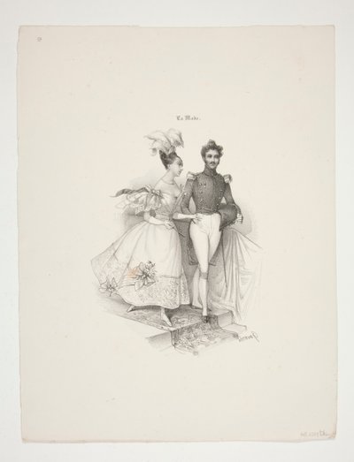 BAL DE L de Paul Gavarni