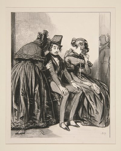 bal masque de Paul Gavarni