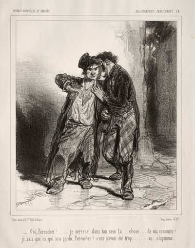 Baliverneries parisiennes de Paul Gavarni