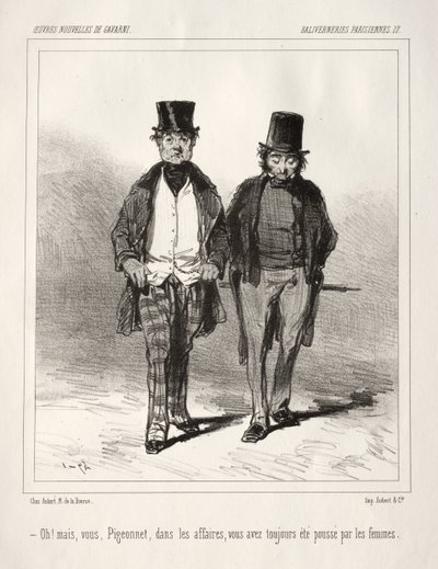 Baliverneries Parisiennes de Paul Gavarni