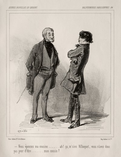 Baliverneries Parisiennes de Paul Gavarni