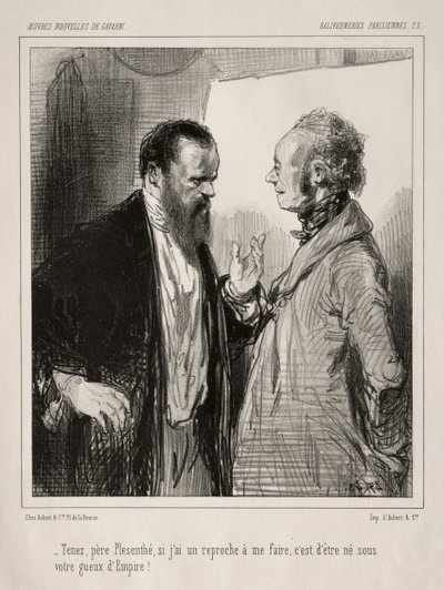 Baliverneries Parisiennes de Paul Gavarni