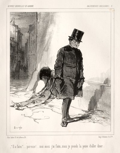 Baliverneries Parisiennes de Paul Gavarni