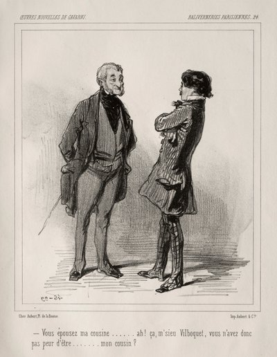 Baliverneries Parisiennes de Paul Gavarni