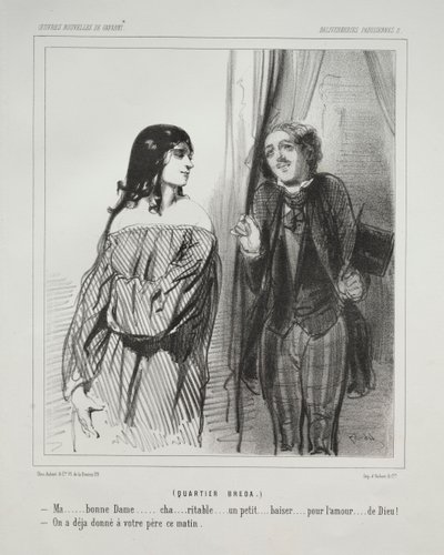 Baliverneries Parisiennes de Paul Gavarni