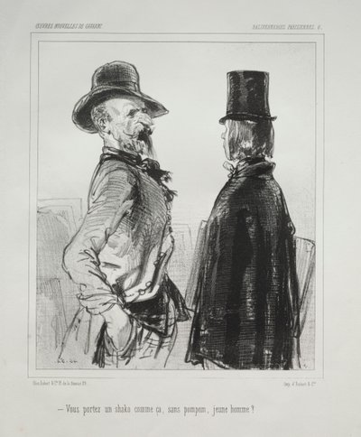 Baliverneries Parisiennes de Paul Gavarni