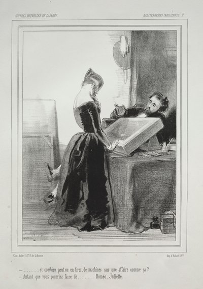 Baliverneries Parisiennes de Paul Gavarni