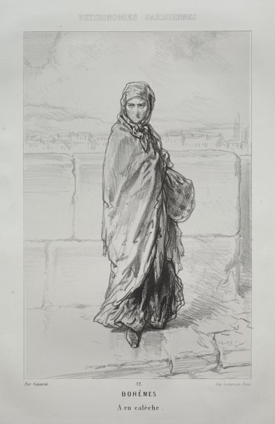 Bohemios de Paul Gavarni