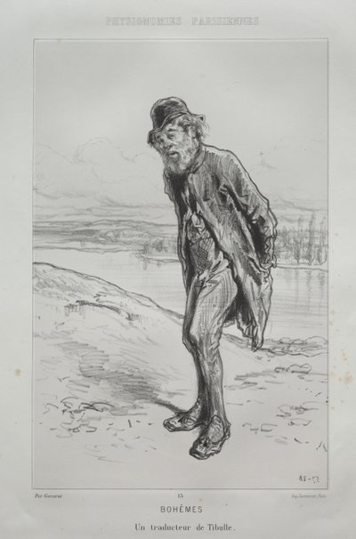 Bohemios de Paul Gavarni