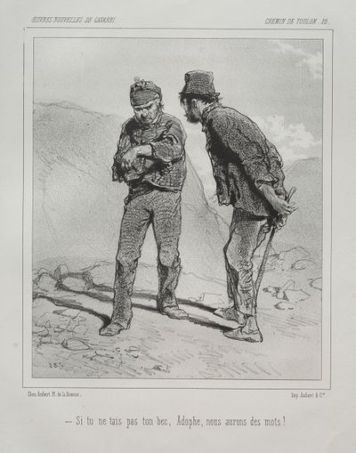 Camino de Toulon de Paul Gavarni