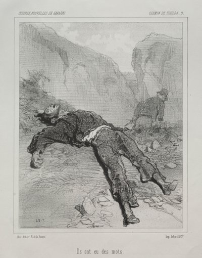 Camino de Toulon de Paul Gavarni