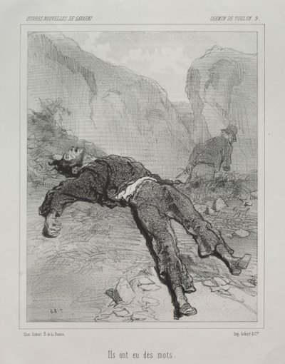 Camino de Toulon de Paul Gavarni