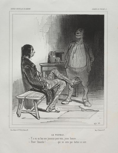 Camino de Toulon de Paul Gavarni