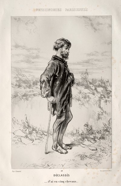Désclassés de Paul Gavarni