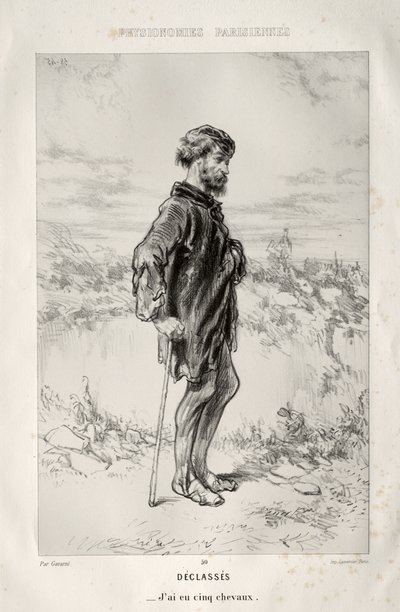 Degradados de Paul Gavarni