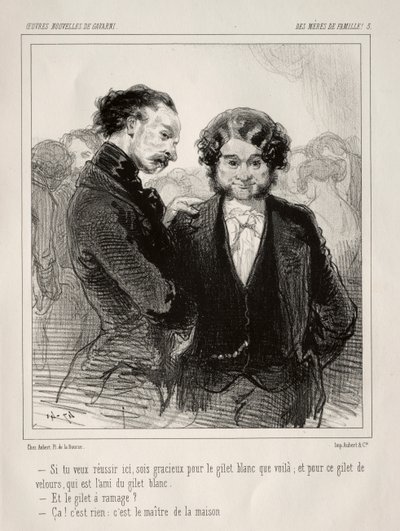 Des Mères de Famille! de Paul Gavarni