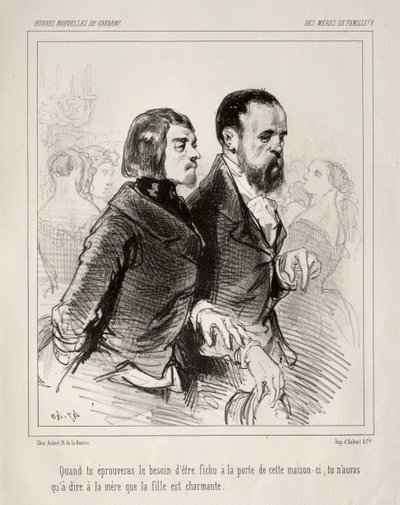 Des Mères de Famille! de Paul Gavarni