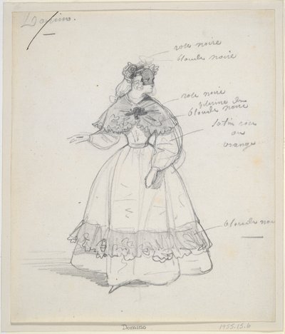 dominó de Paul Gavarni