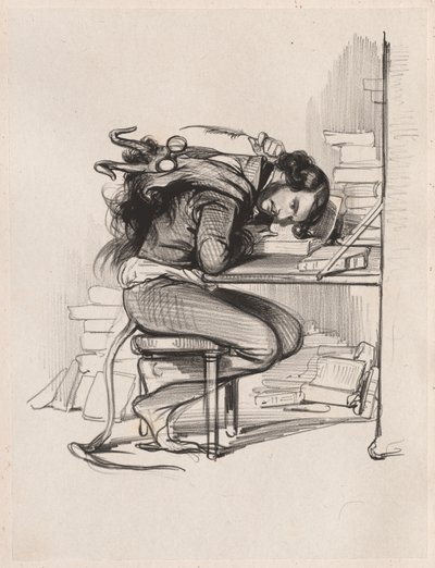 Emile Forgues (Antiguo Nick) de Paul Gavarni