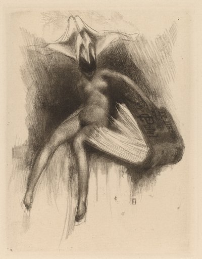 Ex Libris C. Patel de Paul Gavarni