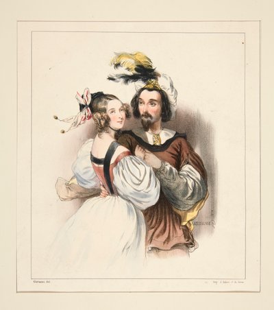 FEBRERO. de Paul Gavarni