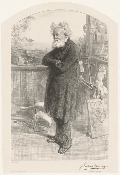 Frédéric Sauvage de Paul Gavarni