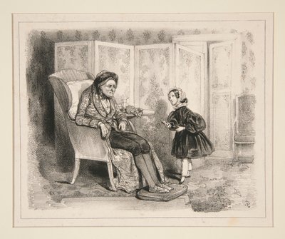 Abuelo Cuatro. de Paul Gavarni