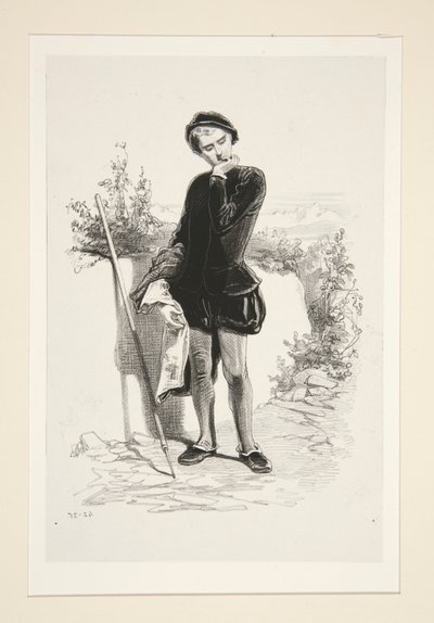 ENRIQUE IV NIÑO. de Paul Gavarni