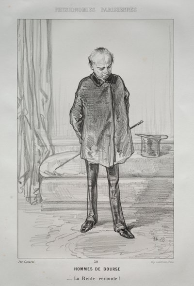 Hombres de Bolsa de Paul Gavarni