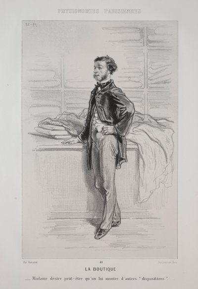 La Boutique de Paul Gavarni