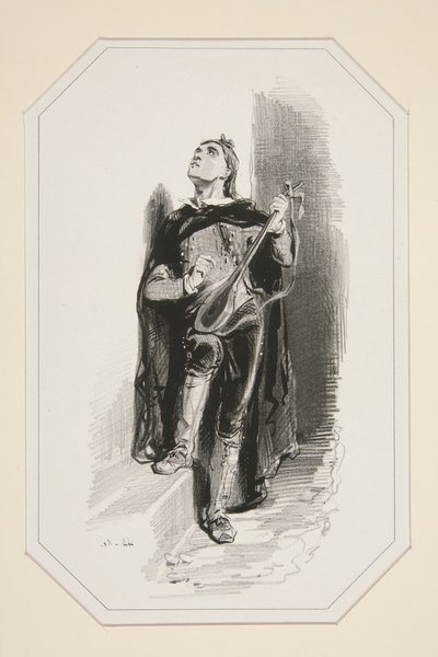 La serenata de Paul Gavarni