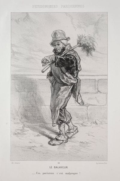 El Barrendero de Paul Gavarni