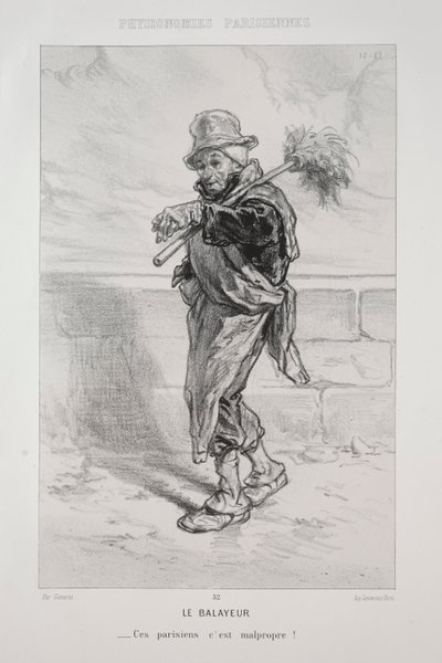 El barrendero de Paul Gavarni