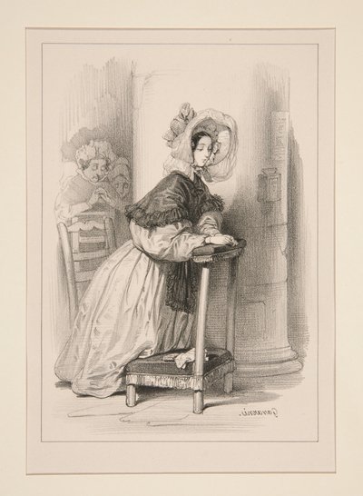 El domingo de Paul Gavarni