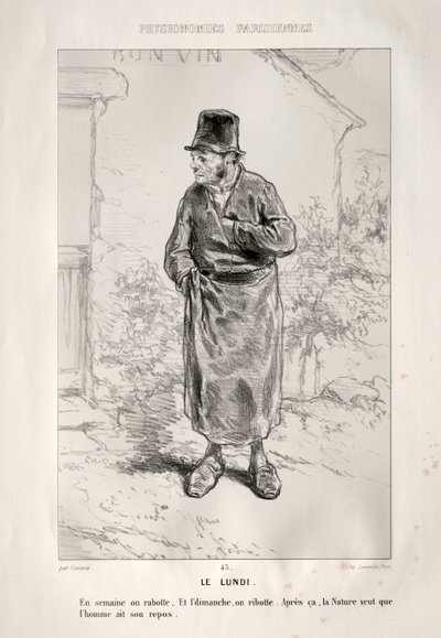 El Lunes de Paul Gavarni