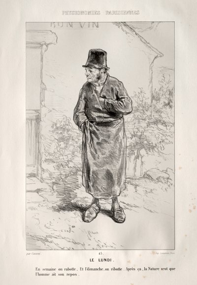 Le Lundi de Paul Gavarni