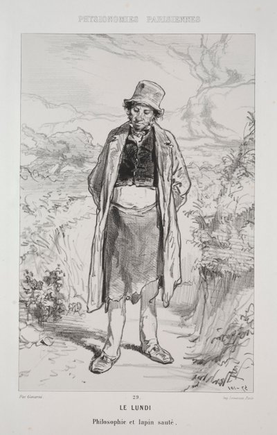 Le Lundi de Paul Gavarni