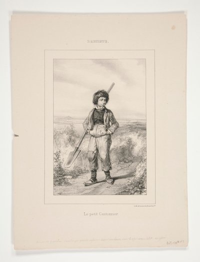 El pequeño caminero de Paul Gavarni